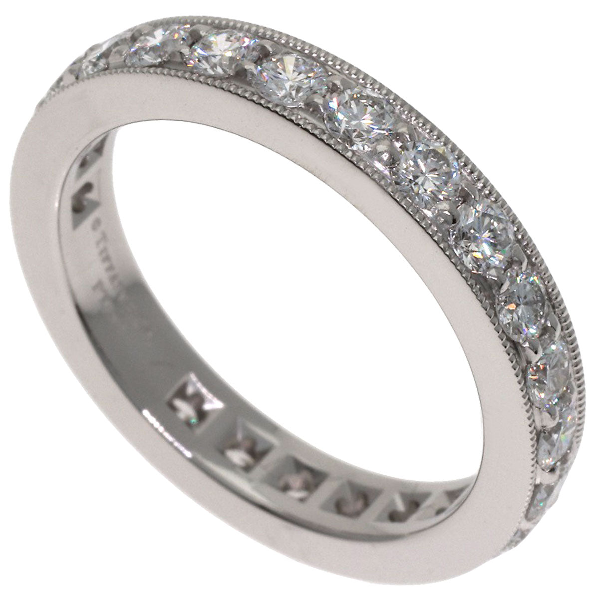 TIFFANY&Co. Full eternity diamond Ring Platinum PT950 Ladies [Used]