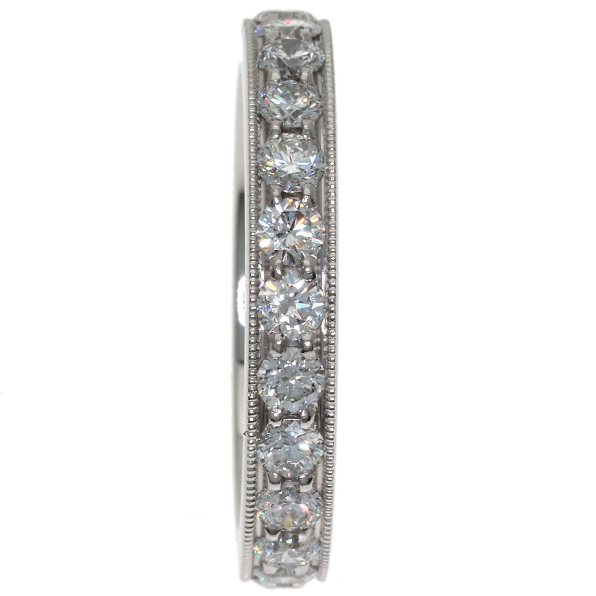 TIFFANY&Co. Full eternity diamond Ring Platinum PT950 Ladies [Used]