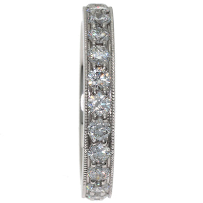 TIFFANY&Co. Full eternity diamond Ring Platinum PT950 Ladies [Used]