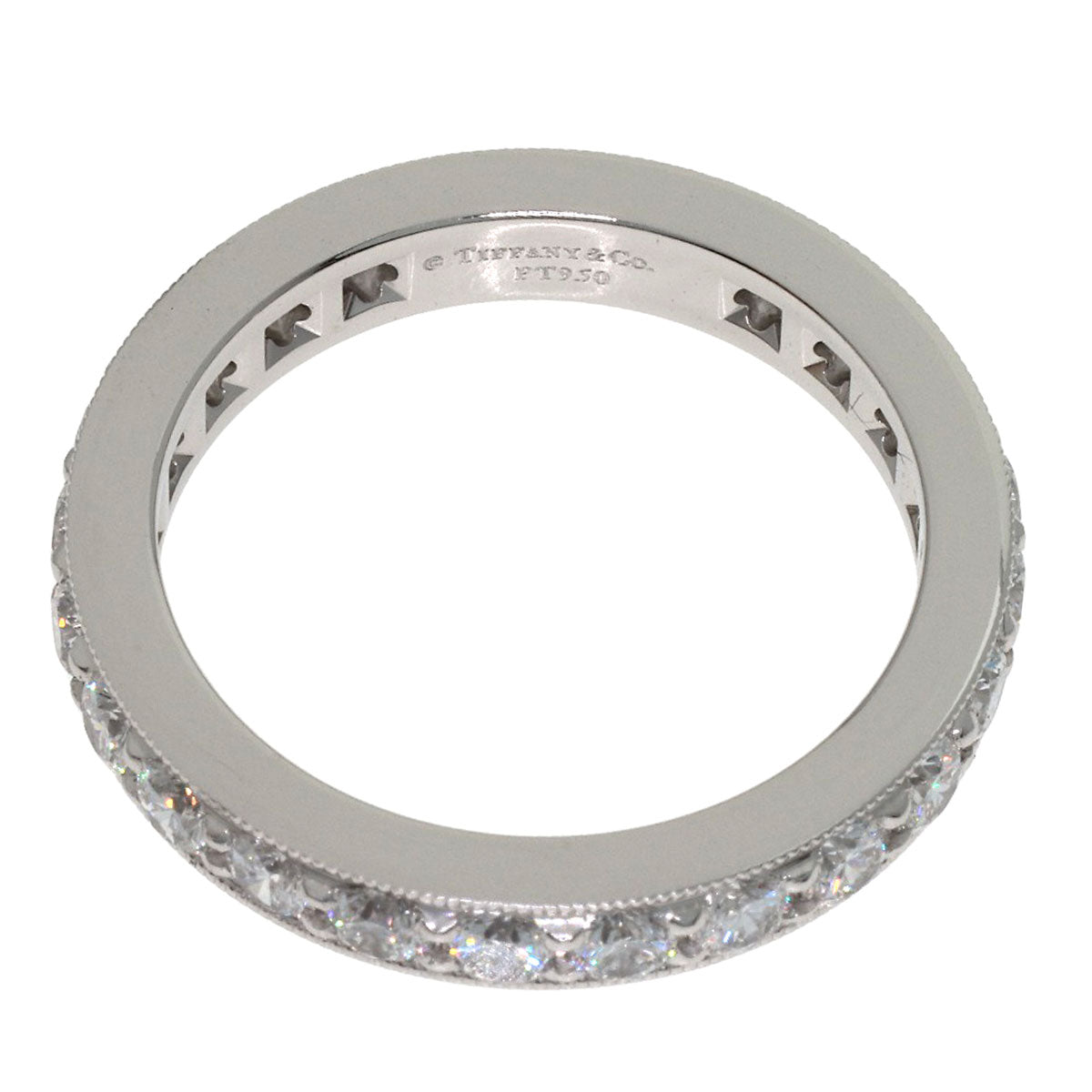 TIFFANY&Co. Full eternity diamond Ring Platinum PT950 Ladies [Used]