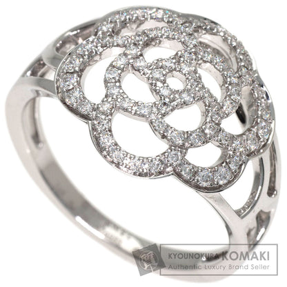 CHANEL Camellia Diamond #58 Ring K18 White Gold Ladies [Used]