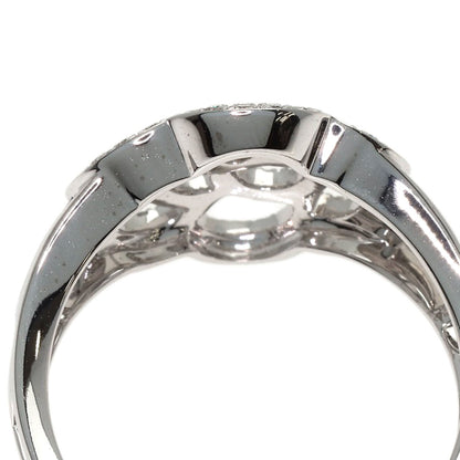 CHANEL Camellia Diamond #58 Ring K18 White Gold Ladies [Used]