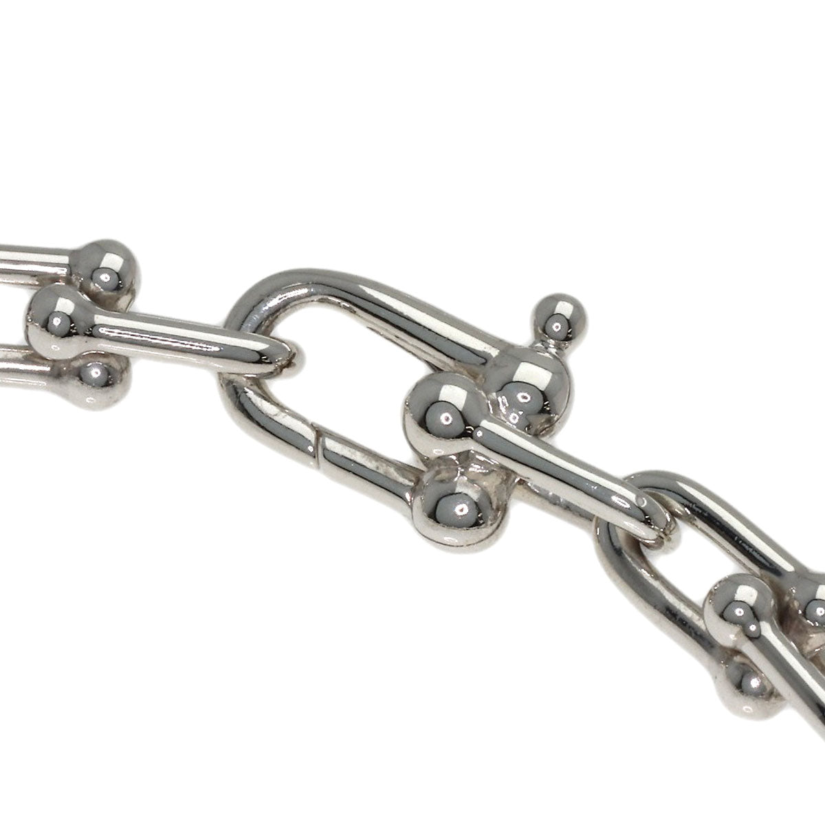 TIFFANY&Co. hardware small link Bracelet Silver Ladies [Used]