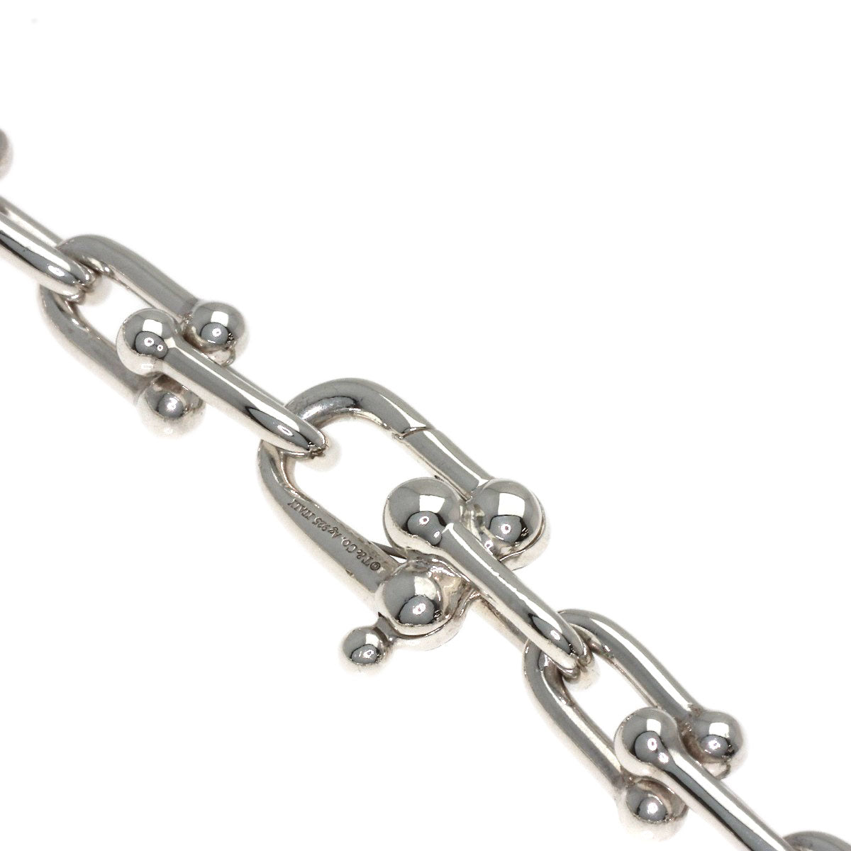 TIFFANY&Co. hardware small link Bracelet Silver Ladies [Used]