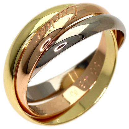 CARTIER Trinity SM #48 Ring K18 Yellow Gold K18 White GoldLadies [Used]