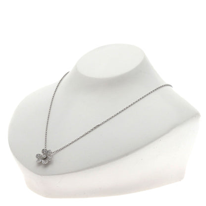 Van Cleef & Arpels Frivole Small Diamond Necklace K18 White Gold Ladies [Used]