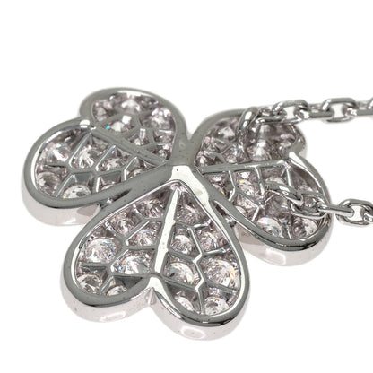 Van Cleef & Arpels Frivole Small Diamond Necklace K18 White Gold Ladies [Used]