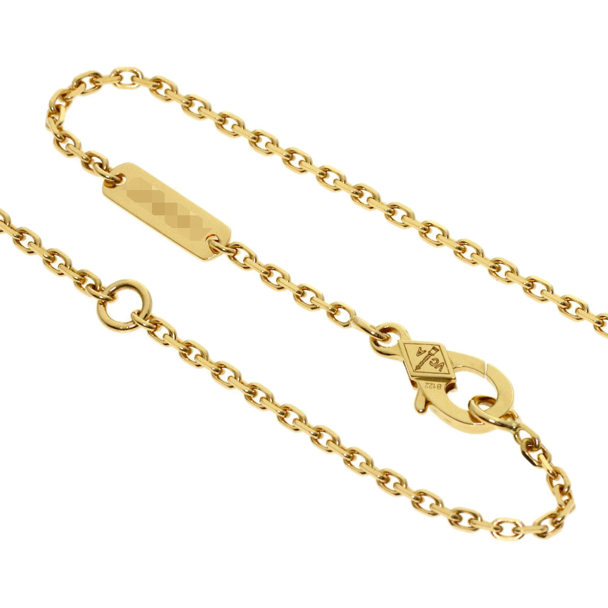 Van Cleef & Arpels De Papillon Diamond Necklace K18 Yellow Gold Ladies [Used]