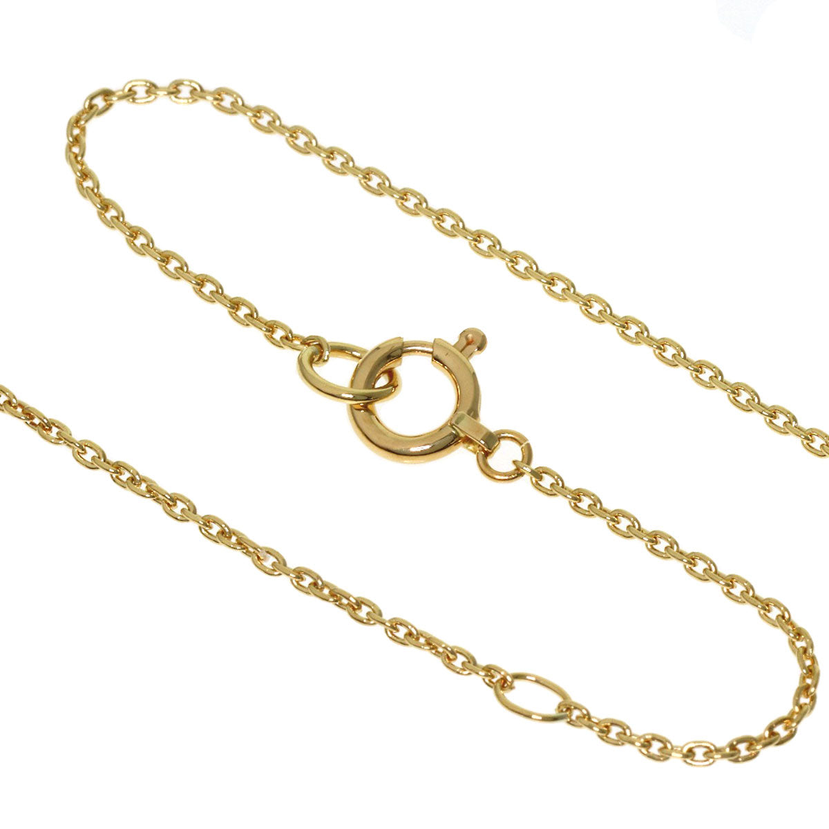 Dior Ruby Diamond Necklace K18 Yellow Gold Ladies [Used]