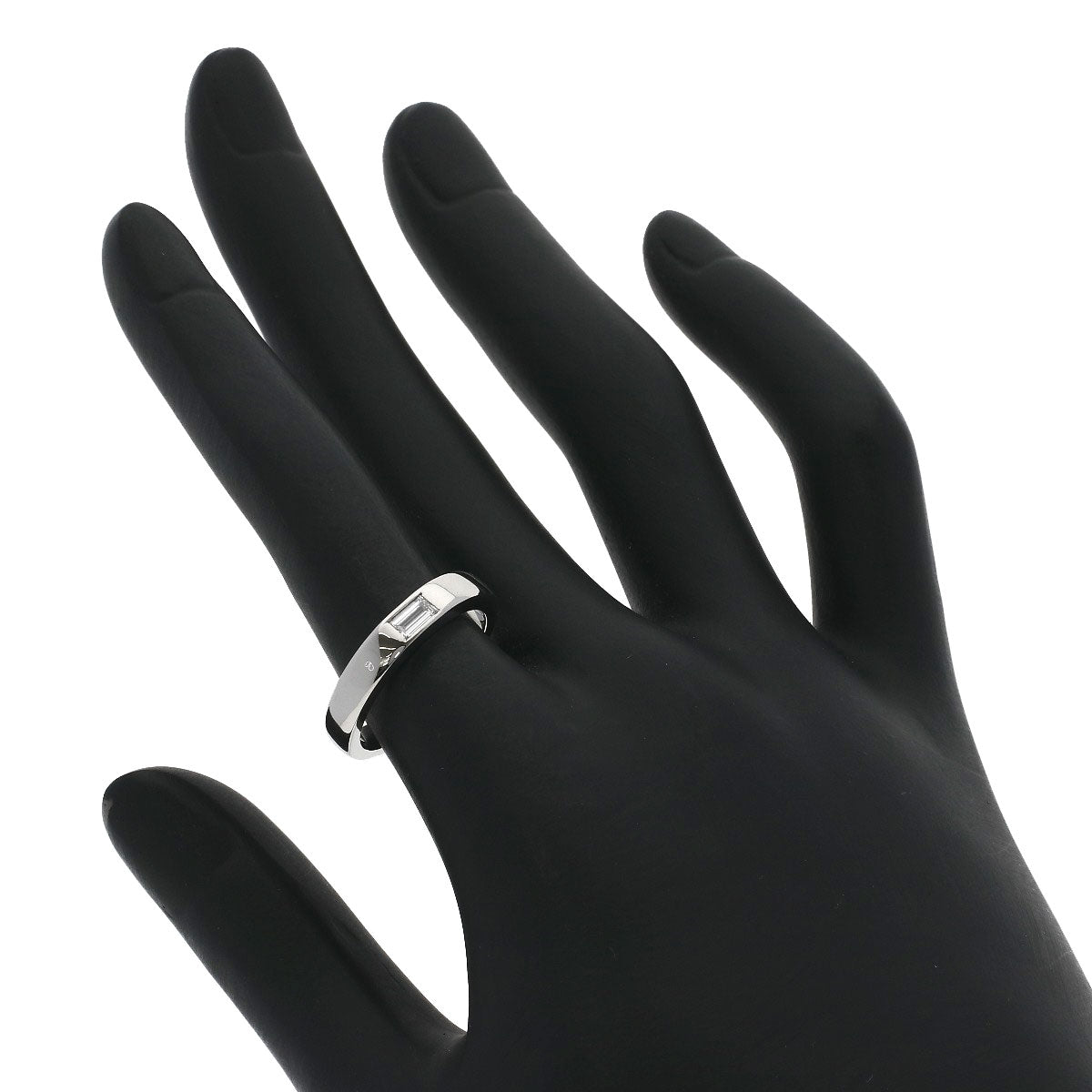 HARRY WINSTON One Baguette Diamond Ring Platinum PT950 Ladies [Used]