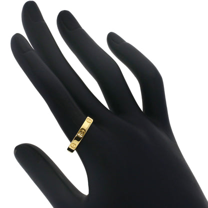 CARTIER Mini love ring #56 Ring K18 Yellow Gold Ladies [Used]