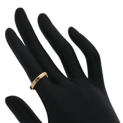 TIFFANY&Co. Flat band 3P Diamond Ring K18 Pink Gold Ladies [Used]