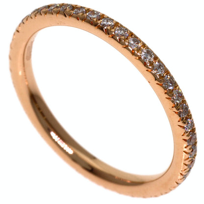 TIFFANY&Co. Soleste Full Eternity Diamond Ring K18 Pink Gold Ladies [Used]