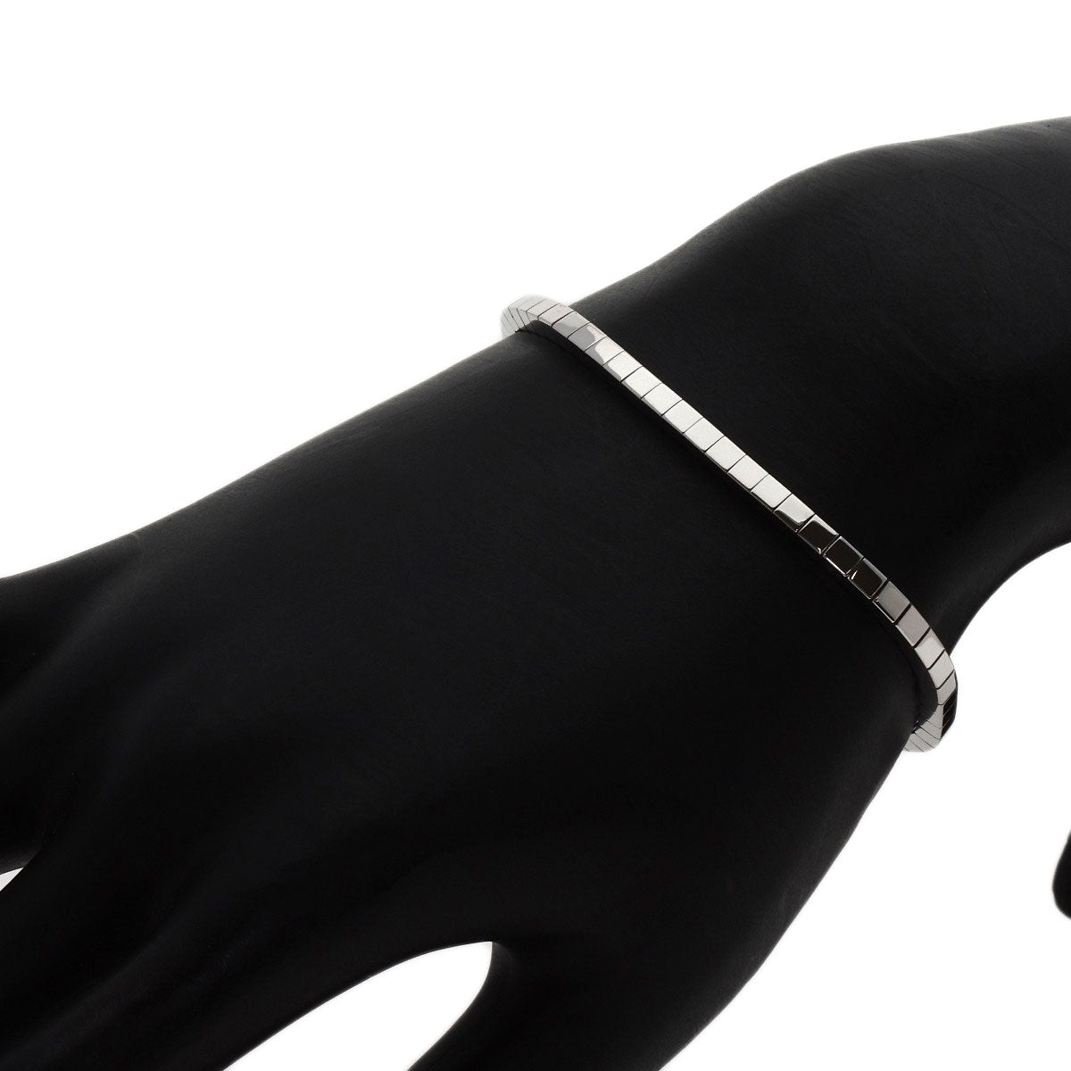 CARTIER Lanière #15 Bracelet K18 White Gold Ladies [Used]