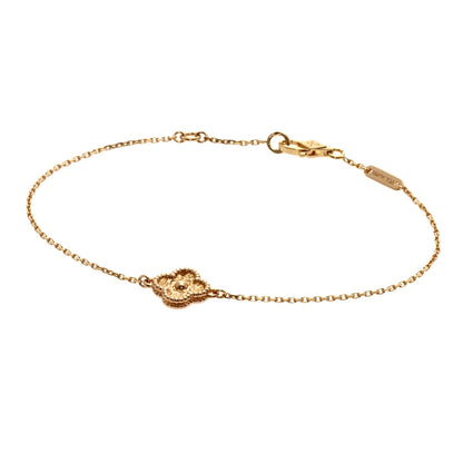Van Cleef & Arpels Sweet Alhambra Bracelet K18 Pink Gold Ladies [Used]
