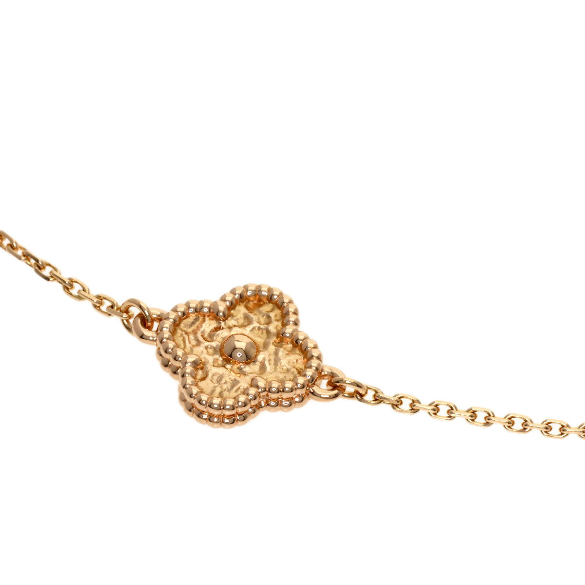 Van Cleef & Arpels Sweet Alhambra Bracelet K18 Pink Gold Ladies [Used]