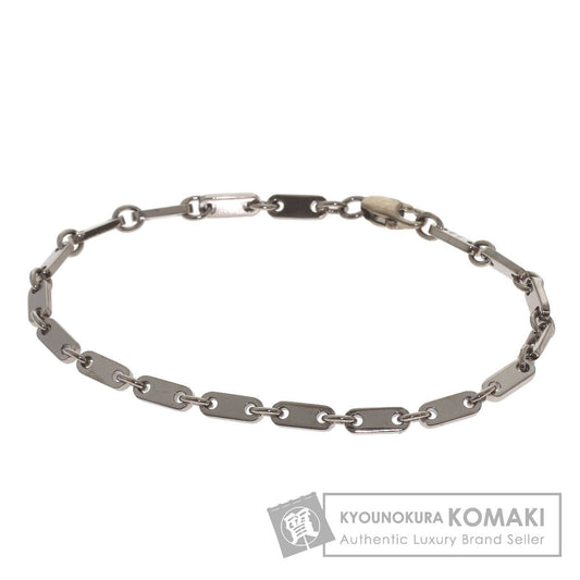CARTIER Figaro Bracelet K18 White Gold Ladies [Used]