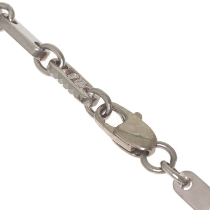 CARTIER Figaro Bracelet K18 White Gold Ladies [Used]