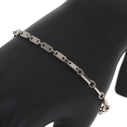 CARTIER Figaro Bracelet K18 White Gold Ladies [Used]