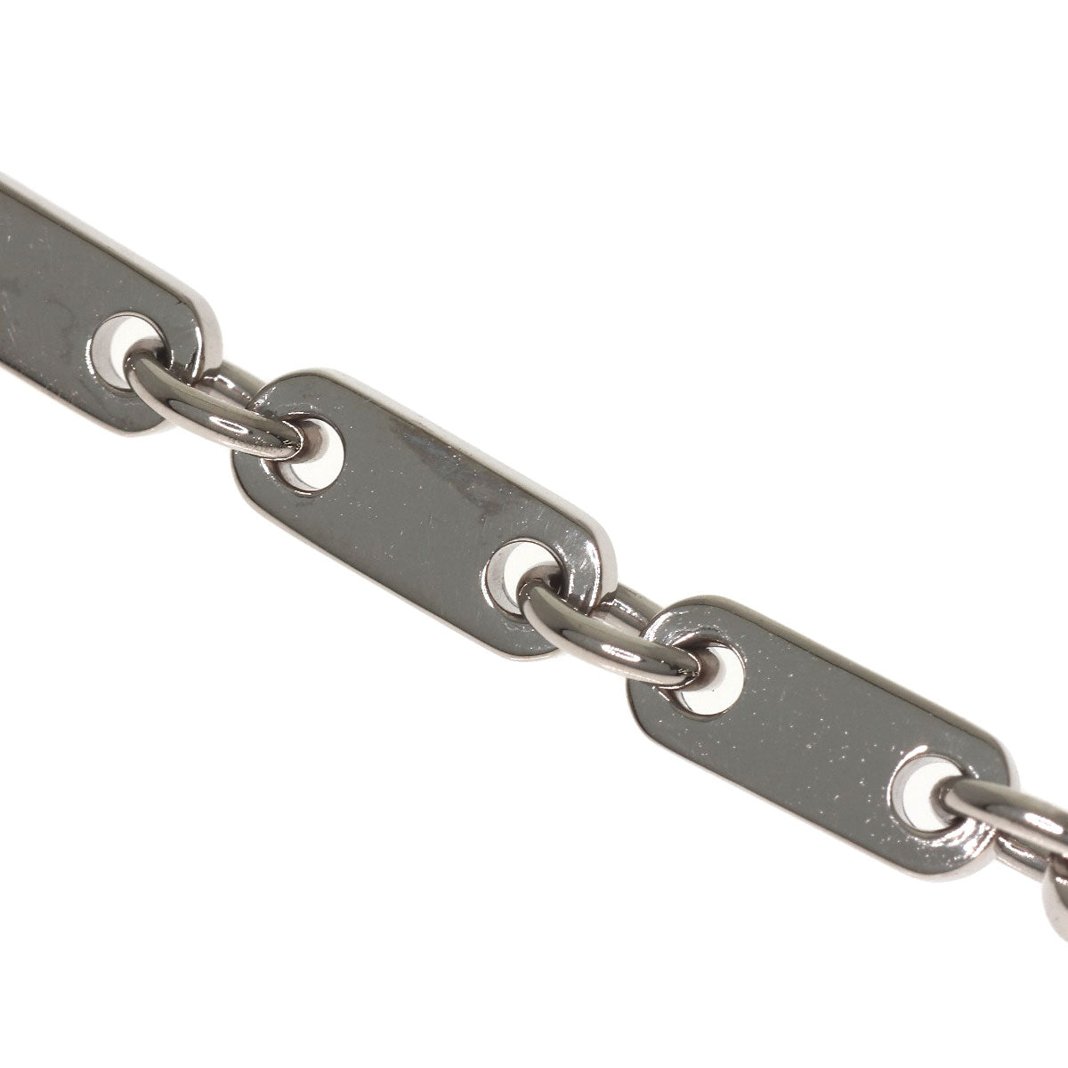 CARTIER Figaro Bracelet K18 White Gold Ladies [Used]