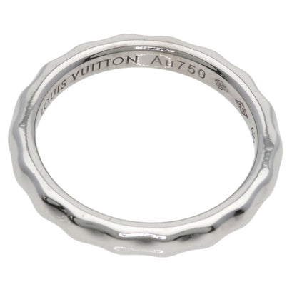 LOUIS VUITTON Alliance Monogram Infini #48 Ring K18 White Gold Ladies [Used]