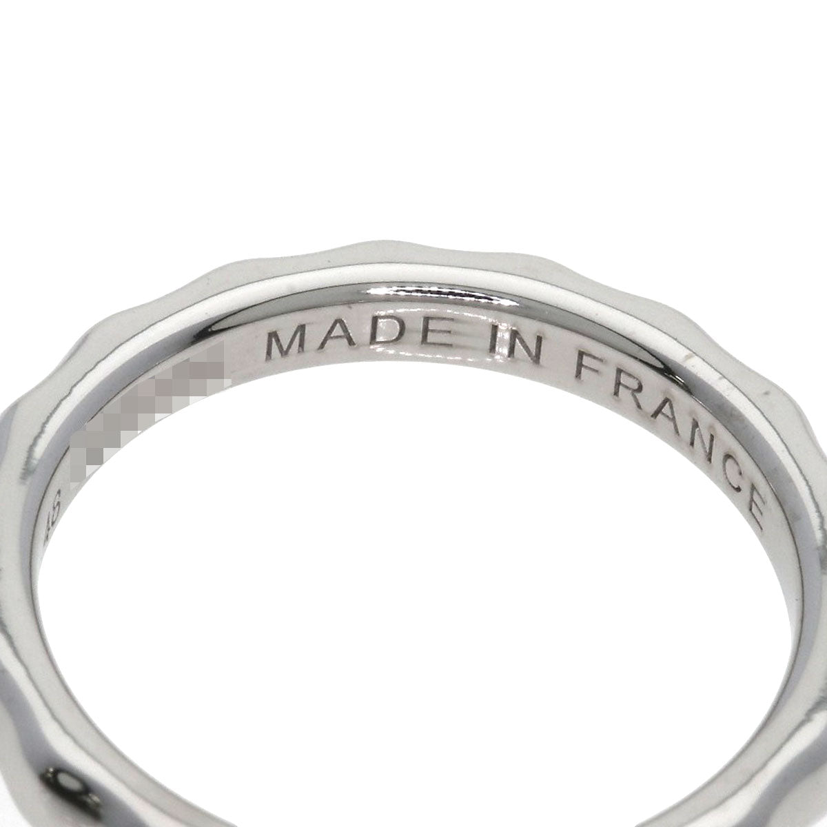 LOUIS VUITTON Alliance Monogram Infini #48 Ring K18 White Gold Ladies [Used]