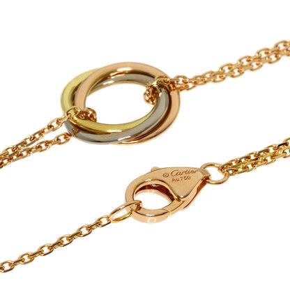CARTIER Baby Trinity Necklace K18 Yellow Gold K18 White GoldLadies [Used]