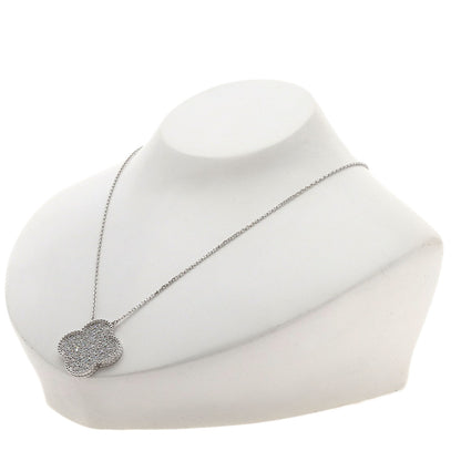 Van Cleef & Arpels Magic Alhambra Diamond Necklace K18 White Gold Ladies [Used]
