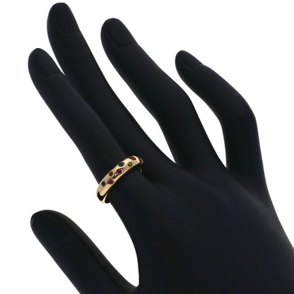 Ponte Vecchio multicolor Ring K18 Pink Gold Ladies [Used]