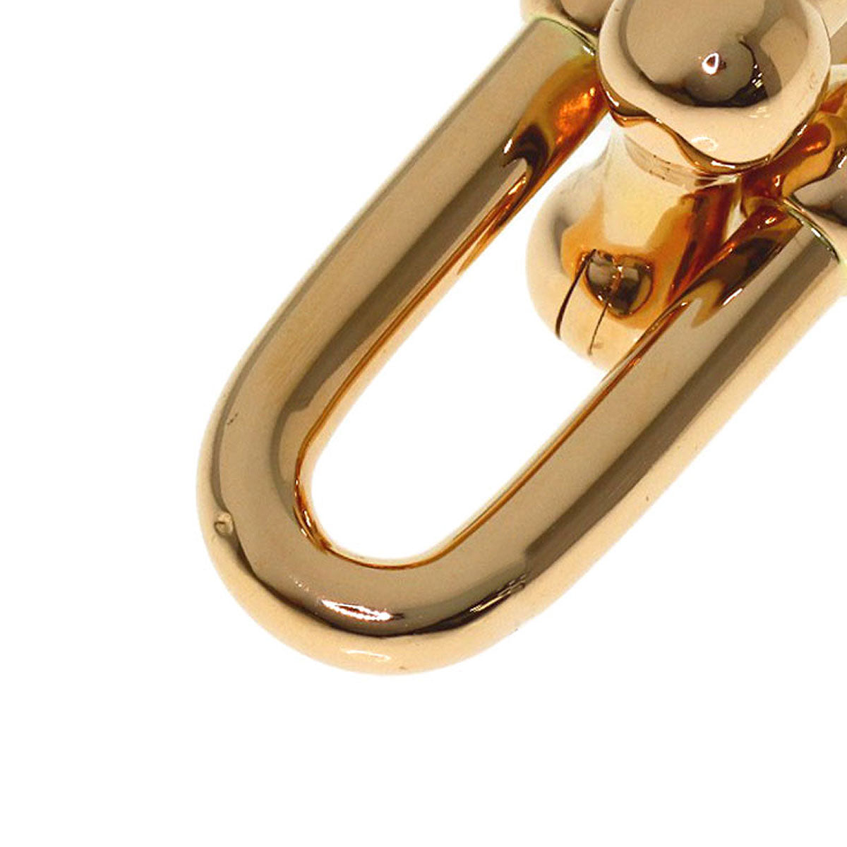 TIFFANY&Co. Hardware Large Link (one side only) earring K18 Pink Gold Ladies [Used]