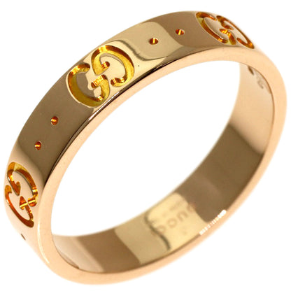 GUCCI Icon ring # 12 Ring K18 Pink Gold Ladies [Used]