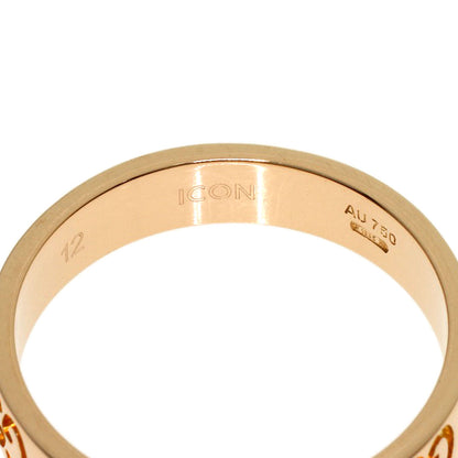 GUCCI Icon ring # 12 Ring K18 Pink Gold Ladies [Used]