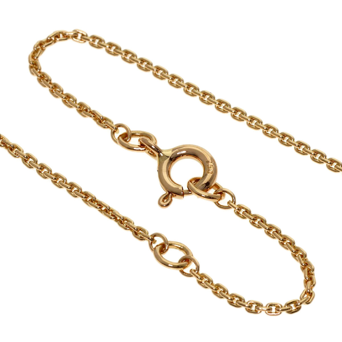 LOUIS VUITTON Upside Down Q93868 Necklace K18 Pink Gold Ladies [Used]