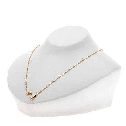 LOUIS VUITTON Upside Down Q93868 Necklace K18 Pink Gold Ladies [Used]