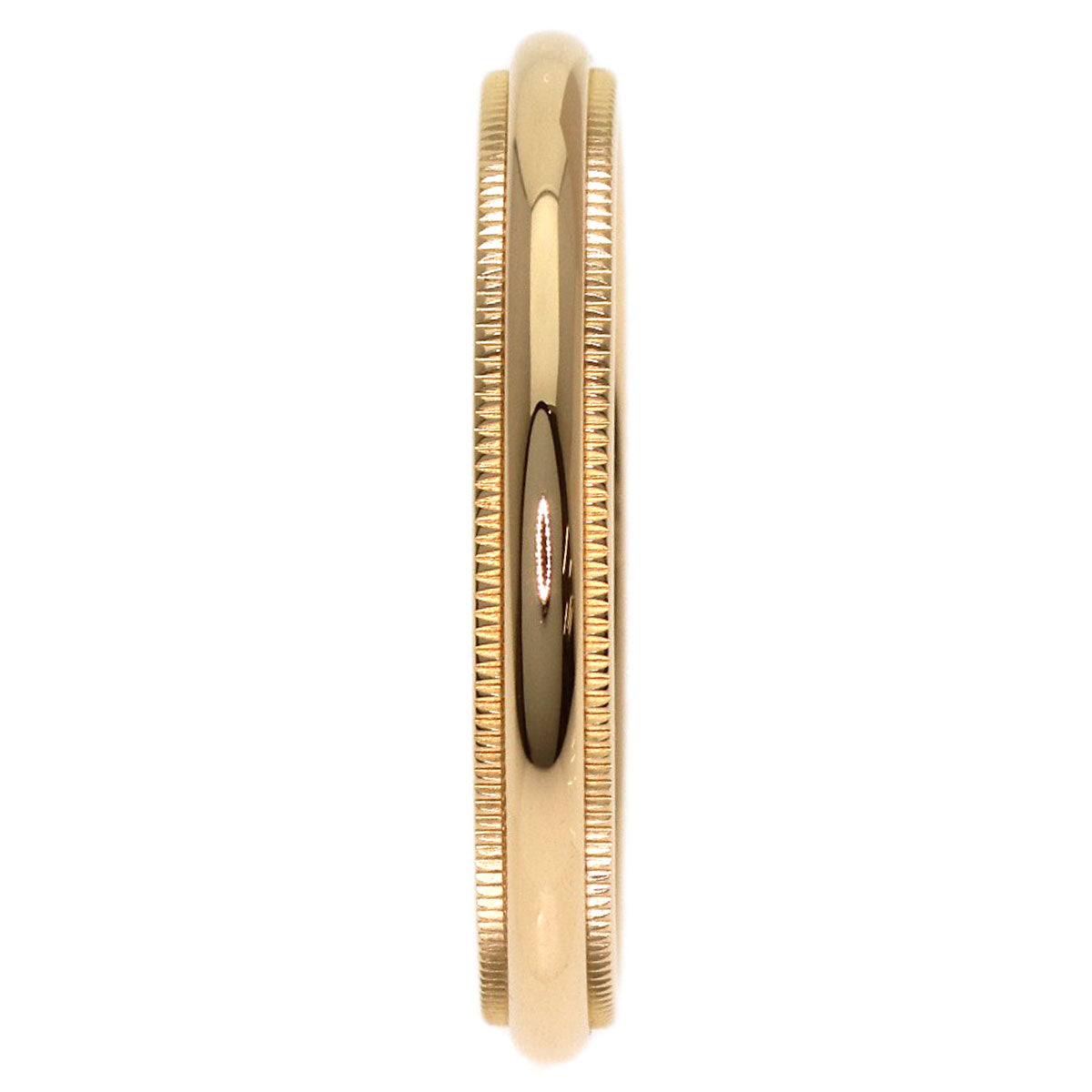 TIFFANY&Co. Milgrain Ring K18 Pink Gold Ladies [Used]