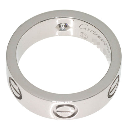 CARTIER love ring1P Diamond #49 Ring Platinum PT950 Ladies [Used]