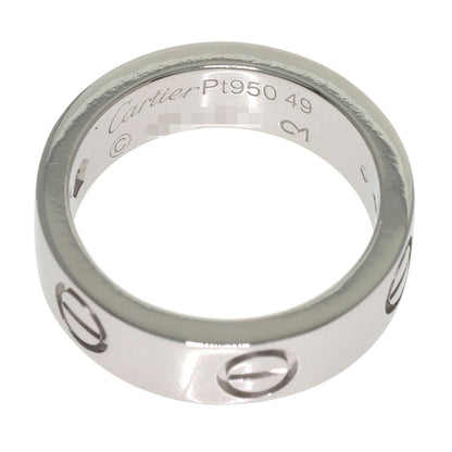 CARTIER love ring1P Diamond #49 Ring Platinum PT950 Ladies [Used]