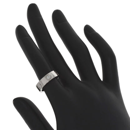 CARTIER love ring1P Diamond #49 Ring Platinum PT950 Ladies [Used]