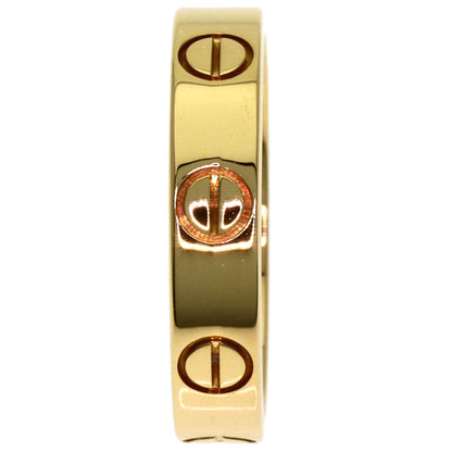 CARTIER Mini love ring #46 Ring K18 Yellow Gold Ladies [Used]