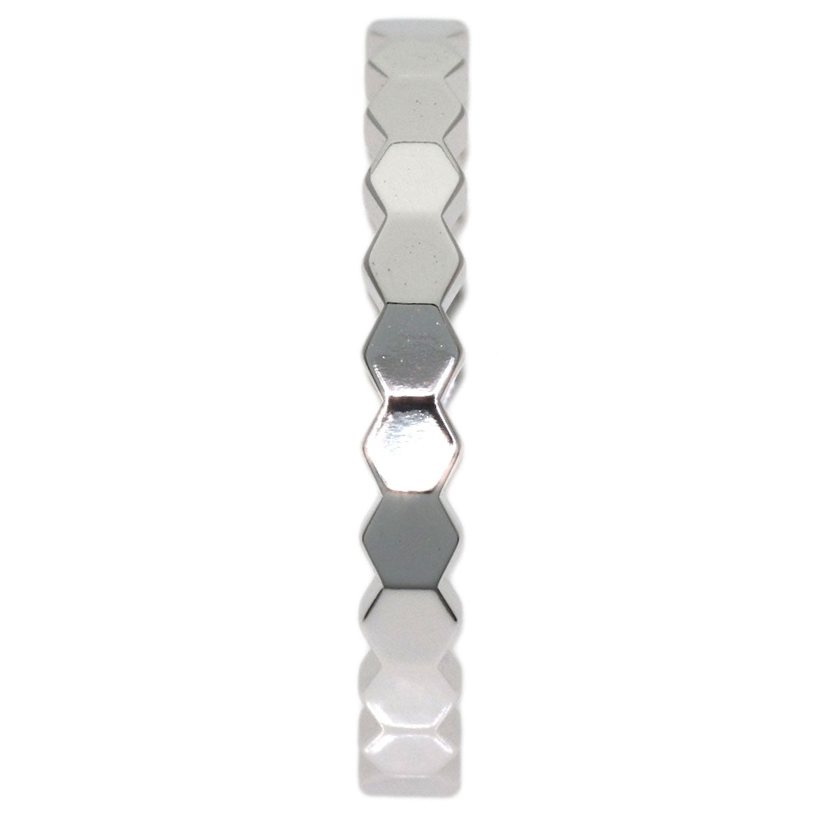Chaumet Be My Love Honeycomb #49 Ring K18 White Gold Ladies [Used]