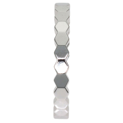 Chaumet Be My Love Honeycomb #49 Ring K18 White Gold Ladies [Used]