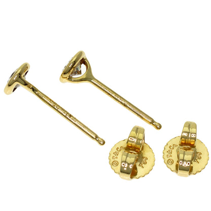 TIFFANY&Co. By The Yard Diamond earring K18 Yellow Gold Ladies [Used]