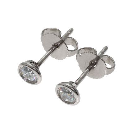 TIFFANY&Co. By The Yard Diamond earring Platinum PT950 Ladies [Used]