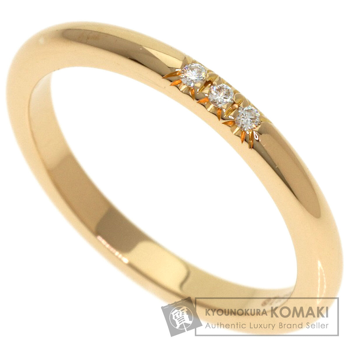 TIFFANY&Co. Forever Diamond Ring K18 Pink Gold Ladies [Used]