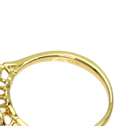 TIFFANY&Co. Seven Stone Diamond Ring K18 Yellow Gold Ladies [Used]