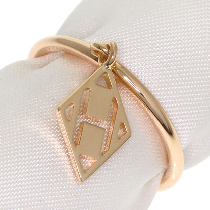 HERMES Gunbird #51 Ring K18 Pink Gold Ladies [Used]