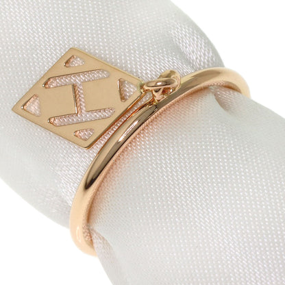 HERMES Gunbird #51 Ring K18 Pink Gold Ladies [Used]