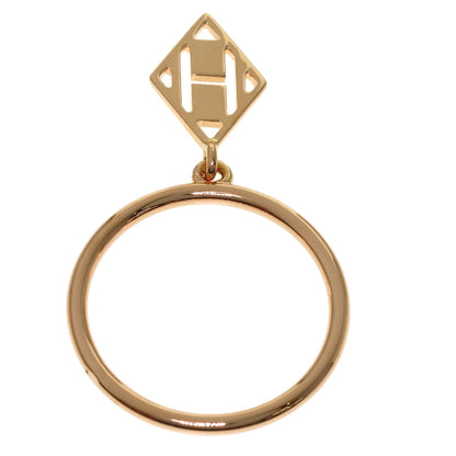 HERMES Gunbird #51 Ring K18 Pink Gold Ladies [Used]