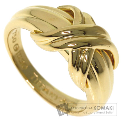 TIFFANY&Co. Signature Ring K18 Yellow Gold Ladies [Used]