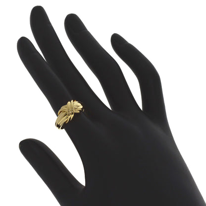 TIFFANY&Co. Signature Ring K18 Yellow Gold Ladies [Used]